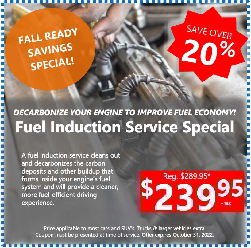 Fuel Induction Service Special Scarsview Chrysler Dodge Jeep
