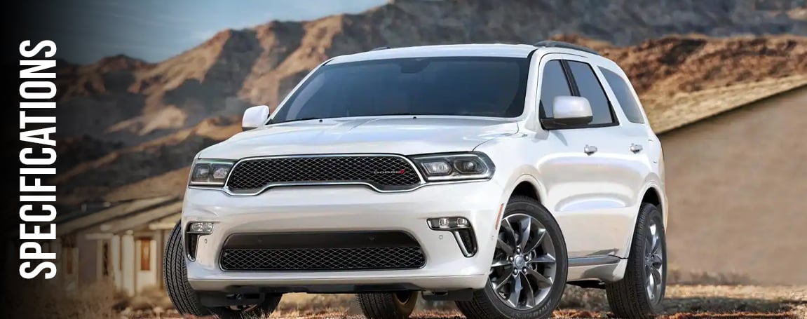 Specifications - White 2022 Dodge Durango