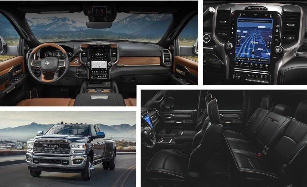 2020 RAM 3500 interior