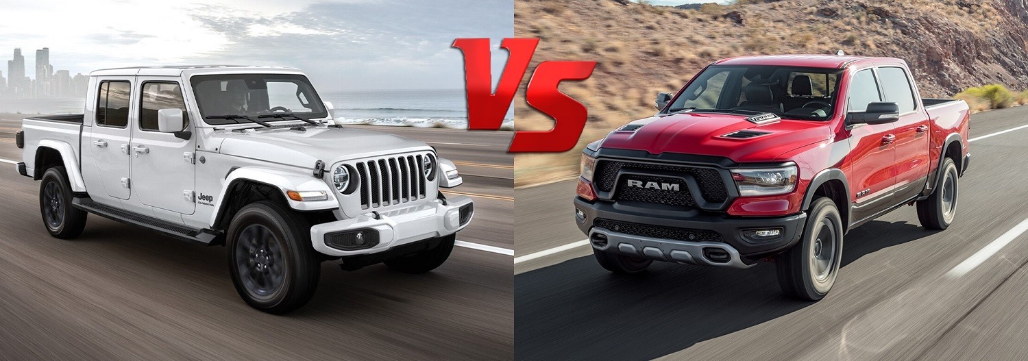 2020 Jeep Gladiator vs 2020 Ram Rebel | Which One is Right for You?